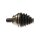 Drive Shaft 546 mm TRISCAN suitable for e.g. MERCEDES-BENZ A-CLASS