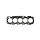 Gasket Cylinder Head Ø 83 mm 0.92 mm TRISCAN for e.g. ALFA ROMEO 159