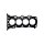 Gasket Cylinder Head Ø 74.5 mm 0.85 mm TRISCAN for e.g. TOYOTA YARIS
