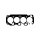 Gasket Cylinder Head Ø 83 mm 1.02 mm TRISCAN for e.g. FIAT STILO