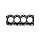 Gasket Cylinder Head Ø 96 mm 1.8 mm TRISCAN for e.g. FIAT DUCATO