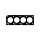 Gasket Cylinder Head Ø 83.5 mm 1.2 mm TRISCAN for e.g. FORD FOCUS