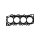 Gasket Cylinder Head Ø 86.5 mm 1.02 mm TRISCAN for NISSAN X-TRAIL