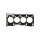 Gasket Cylinder Head Ø 70.5 mm 0.72 mm TRISCAN for FIAT PUNTO and others