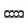 Gasket Cylinder Head Ø 84 mm 1.3 mm TRISCAN for e.g. HYUNDAI TUCSON