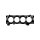Gasket Cylinder Head Ø 86 mm 1.3 mm TRISCAN for e.g. CITROËN C8