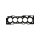 Gasket Cylinder Head 1.05 mm TRISCAN IAM-Expertise for VOLVO V70 and others