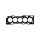 Gasket Cylinder Head 1.1 mm TRISCAN IAM-Expertise fits VOLVO V70 and others