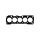 Gasket Cylinder Head Ø 82 mm 1.61 mm TRISCAN suitable for e.g. VW LT