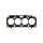 Gasket Cylinder Head Ø 82 mm 1.61 mm TRISCAN for e.g. VW GOLF