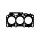 Gasket Cylinder Head Ø 77.5 mm 1.61 mm TRISCAN for e.g. AUDI A2