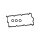 Gasket Set Cylinder Head Cover TRISCAN for e.g. ALFA ROMEO 166