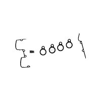 Gasket Set Cylinder Head Cover TRISCAN for HYUNDAI LANTRA...