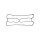 Gasket Cylinder Head Cover 410 mm TRISCAN suitable for e.g. OPEL ASTRA