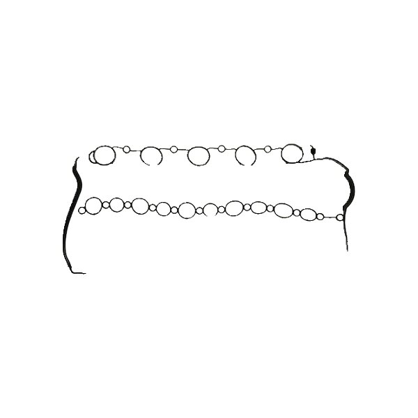 Gasket Cylinder Head Cover TRISCAN IAM-Expertise suitable for e.g. VOLVO V70