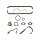 Gasket Kit Crankcase TRISCAN IAM-Expertise suitable for e.g. FORD ESCORT