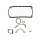 Gasket Kit Crankcase TRISCAN IAM-Expertise suitable for e.g. FORD FIESTA