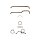Gasket Kit Crankcase TRISCAN IAM-Expertise suitable for e.g. FORD TAUNUS