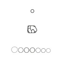 Gasket Kit Crankcase TRISCAN IAM-Expertise suitable for...