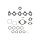 Gasket Kit Cylinder Head TRISCAN IAM-Expertise for e.g. PEUGEOT PARTNER
