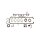 Gasket Kit Cylinder Head with valve stem seal TRISCAN for e.g. VW GOLF