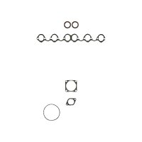 Gasket Kit Cylinder Head with valve stem seal TRISCAN for...