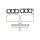 Gasket Kit Cylinder Head with valve stem seal TRISCAN for KIA RIO and others