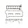 Gasket Kit Cylinder Head TRISCAN suitable for BMW 3 Series and others