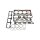 Gasket Kit Cylinder Head TRISCAN IAM-Expertise suitable for e.g. FIAT MAREA