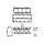 Gasket Kit Cylinder Head TRISCAN IAM-Expertise suitable for e.g. FIAT BRAVA