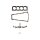 Gasket Kit Cylinder Head TRISCAN IAM-Expertise suitable for e.g. FORD SIERRA
