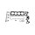 Gasket Kit Cylinder Head TRISCAN IAM-Expertise suitable for e.g. OPEL ASTRA