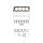 Gasket Kit Cylinder Head with Cylinder Head Gasket TRISCAN for e.g. PEUGEOT 306