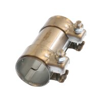 Pipe Connector For Exhaust System Double Clamp Ø...