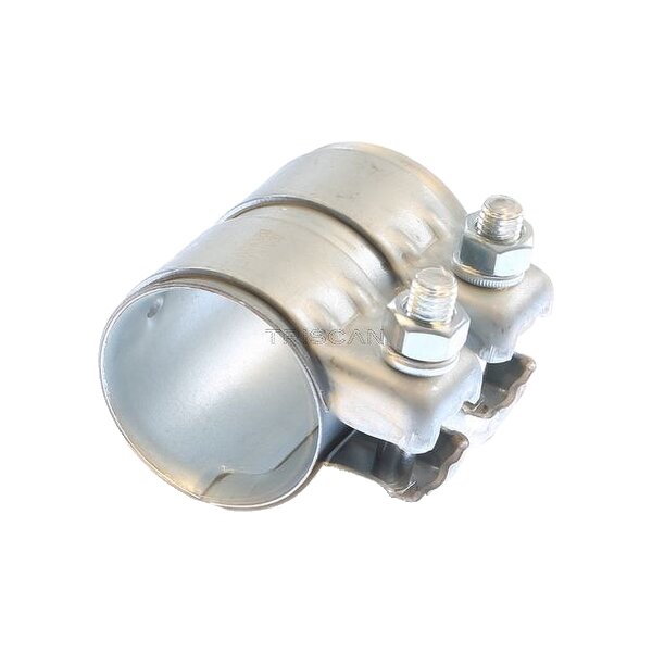 Pipe Connector For Exhaust System Double Clamp Ø 50 mm TRISCAN for e.g. AUDI