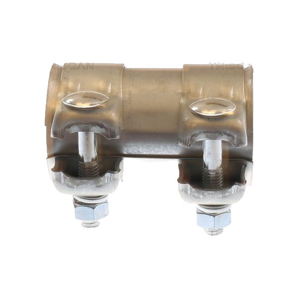 Pipe Connector exhaust System Double Clamp Ø 51 mm TRISCAN for various vehicles