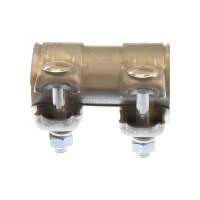 Pipe Connector exhaust System Double Clamp Ø 51 mm...