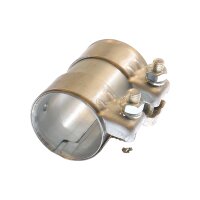 Pipe Connector For Exhaust System Double Clamp Ø...