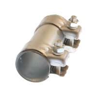 Pipe Connector For Exhaust System Double Clamp Ø...