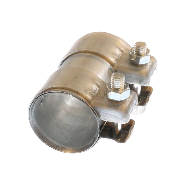 Pipe Connector exhaust System Double Clamp Ø 48 mm TRISCAN for various vehicles