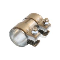 Pipe Connector exhaust System Double Clamp Ø 50 mm...