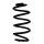Rear Suspension Spring Coil Spring Ø 115 mm SPIDAN for NISSAN JUKE