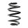 Rear Suspension Spring Coil Spring Ø 143 mm SPIDAN for NISSAN LEAF