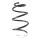 Suspension Spring front coil spring Ø 146 mm SPIDAN for KIA NIRO