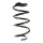 Suspension Spring front coil spring Ø 172 mm SPIDAN for e.g. FORD TOURNEO