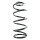 Suspension Spring front coil spring Ø 181 mm SPIDAN for e.g. FORD TOURNEO