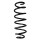 Suspension Spring front coil spring Ø 133 mm SPIDAN for TESLA MODEL