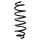 Suspension Spring front coil spring Ø 134 mm SPIDAN for TESLA MODEL