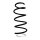 Suspension Spring front coil spring Ø 164 mm SPIDAN for MAZDA CX-5