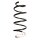 Suspension Spring front coil spring Ø 164 mm SPIDAN for MAZDA CX-5